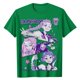 thumbnail image 1 of Pop cazadora para niña Graphic Round-Neck Short Sleeve T Shirt For Kids Youth Fashion Tee With Cartoon Print Design Soft Blend Top For Children （Green）, 1 of 3