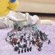 thumbnail image 4 of 120 Unids Medieval Knight Juguetes con Modelo Caballeros Medievales para Regalos de Cumpleaños N Macarena Figuras de caballos, 4 of 8