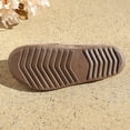 thumbnail image 4 of KIJBLAE Women's Hollow Out Closed Toe Lazy Slide Slippers, Round Toe Soft Sole Lightweight Casual Indoor Outdoor Sandals Khaki 37, 4 of 8
