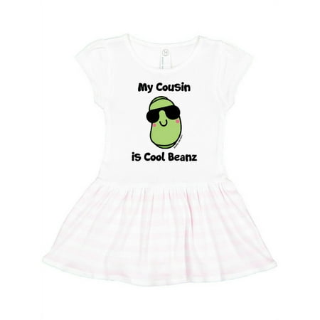 

Inktastic Cool Beans Cousin Gift Toddler Girl Dress