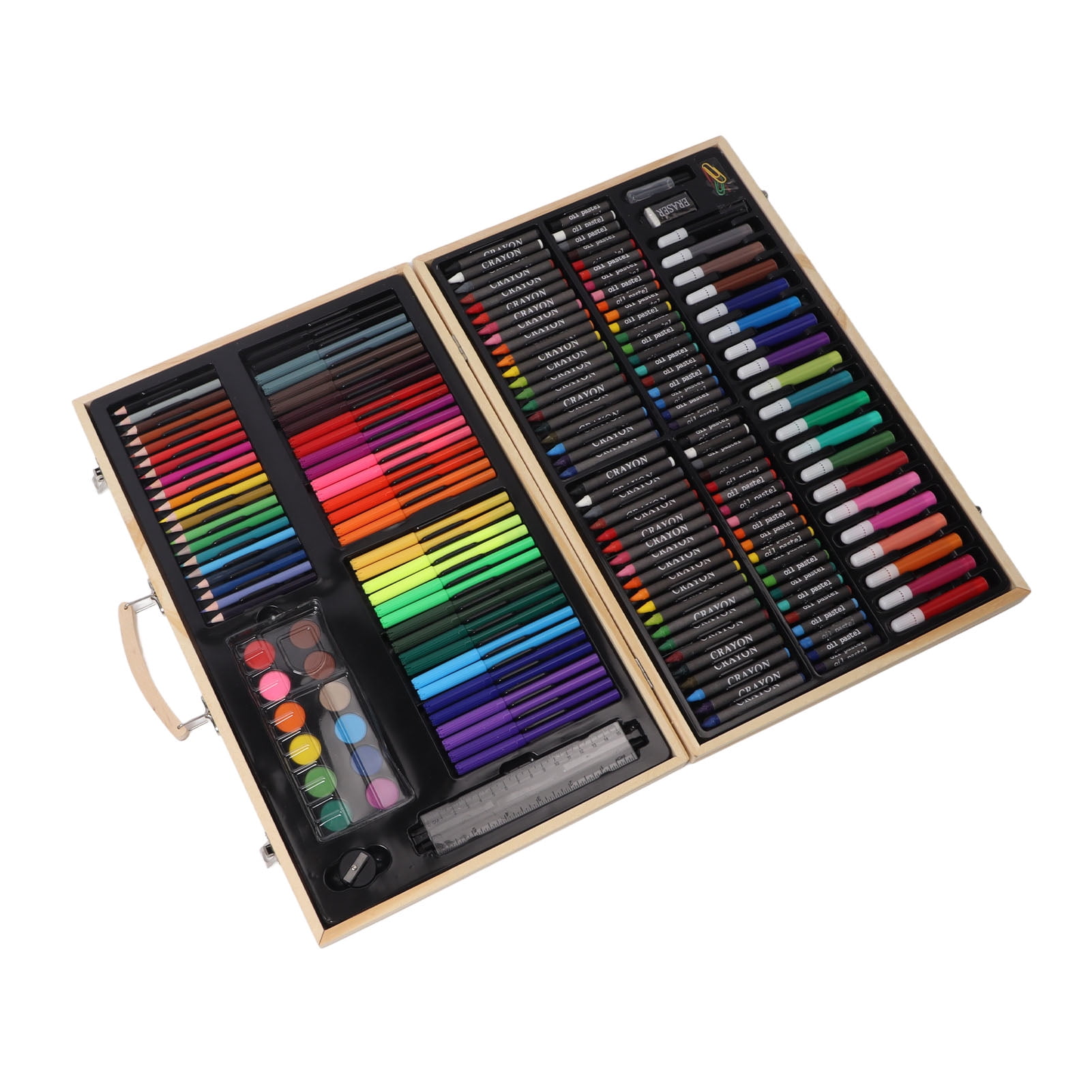 Kids Art Supplies, Kids Drawing Kit 180 Pieces Assorted Colors