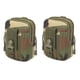 thumbnail image 1 of Set de bolso táctico de cintura exterior de 2 piezas | Bolsa para cinturón deportivo militar | Tela de cuadros 800D duradera | Resistente al agua Resistente a los arañazos | Compatible con MOLLE, 1 of 5