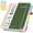 Green, variant on NIRMIRO 5 Subject Notebook College Ruled, A5 Hardcover Notebook with Removable Dividers Tabs, 300 Pages 100GSM Thick Paper, Inner Pocket, Spiral Journal Notebook for Women/Men Writing, 6.1" X 8.4"