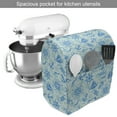 thumbnail image 2 of Compass Stand Mixer Cover, Various Nautical with Seagulls Anchor Sailor Knot and Helm Sailor Theme, Kitchen Appliance Organizer Bag Cover with Pockets, 5 Quarts, Mint Green Blue, by Ambesonne, 2 of 4