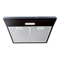 thumbnail image 2 of Campana De Cocina Aluminio 60 Cm Negro Mate 2 Filtros Disa Home Campana Extractora, 2 of 4