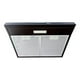 thumbnail image 2 of Campana De Cocina Aluminio 60 Cm Negro Mate 2 Filtros Disa Home Campana Extractora, 2 of 4