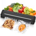 thumbnail image 2 of SUTENGDA Vacuum Sealer Machine Automatic Air Sealing Vacuum Sealer For Food Saver with Dry/Moist Food Modes And Cutting Design with 10pcs 11.8 Inch Sealer Bags For Kitchen Food Sealer, 2 of 6