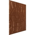 thumbnail image 2 of 19 5/8"W x 19 5/8"H Elwod EnduraWall Decorative 3D Wall Panel, Bright Coat Copper (Covers 2.67 Sq. Ft.), 2 of 6