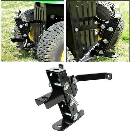 Kojem Adjustable Lawn Garden Mower Tractor Hitch Steel for John Deere Cub Cadet Craftsman