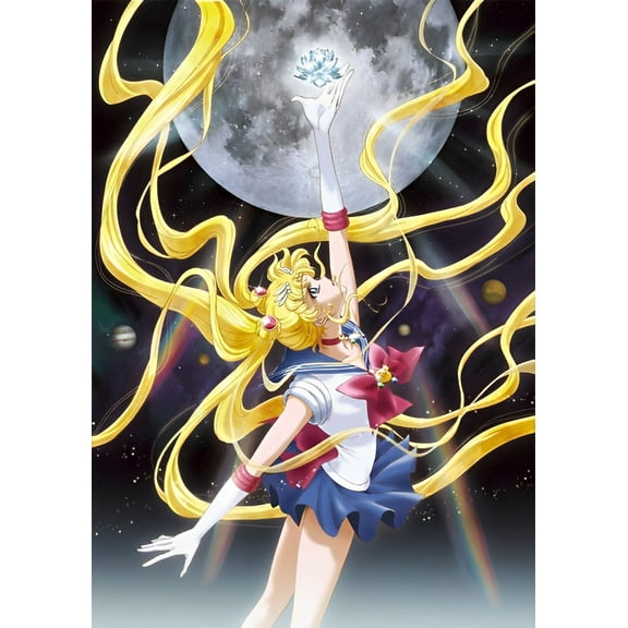 Paint by Numbers Kits for Adults -Sailor Moon (18) - Beginners Digital Oil Paint by Number for Adults Easy Canvas for Home Wall Decoration and Gifts 16X20 inch-