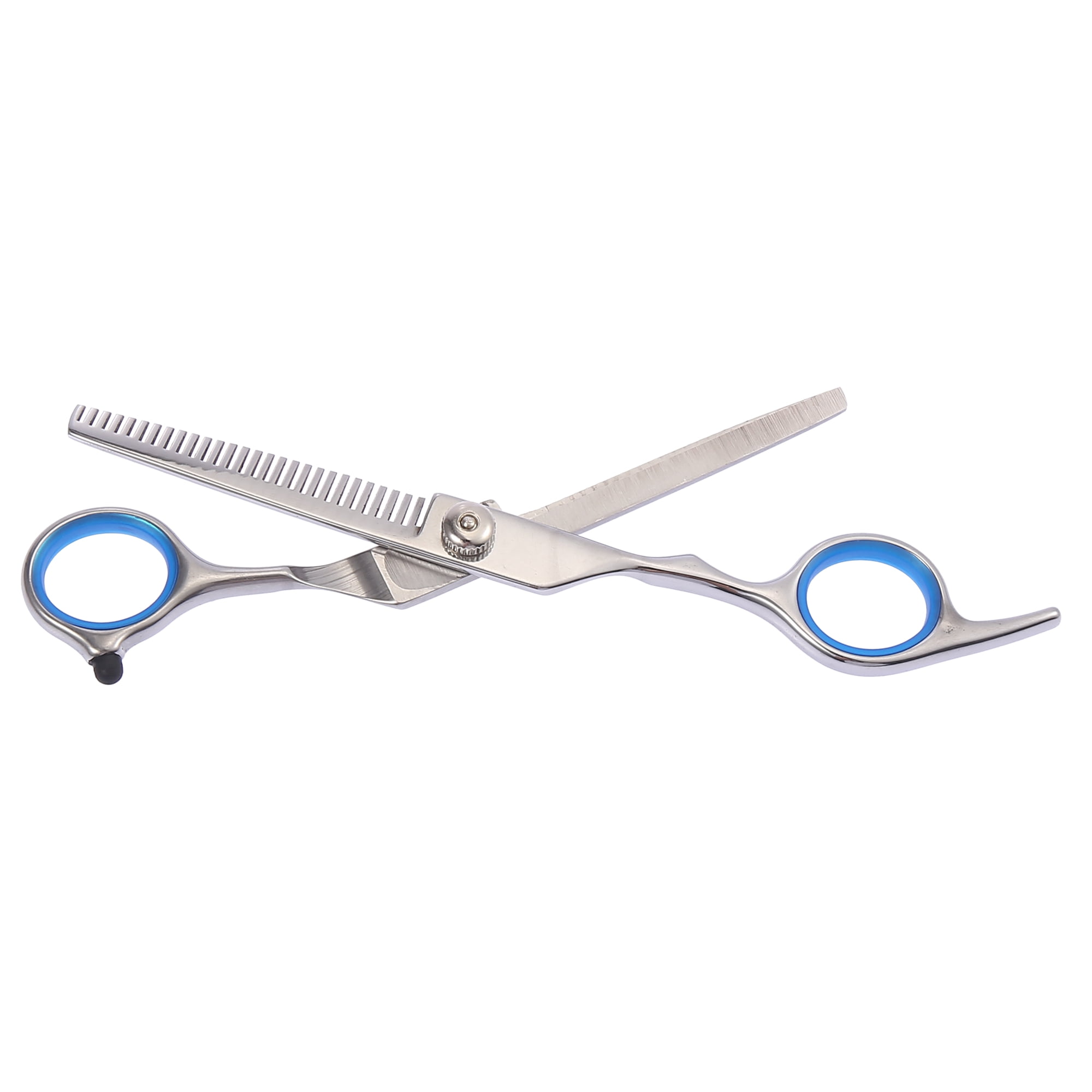 Unique Bargains Stainless Steel Thinning Scissors for Long Short Thick Hard Soft Hair