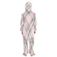 thumbnail image 3 of Vzayyk 4T-14Y Size Aviliable Cozy One-Piece Footless Sleeper Pajama Ttartan Plaid, 3 of 8