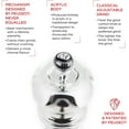 thumbnail image 6 of Peugeot Nancy Pepper Mill Acrylic, 4-Inch Clear, 6 of 8