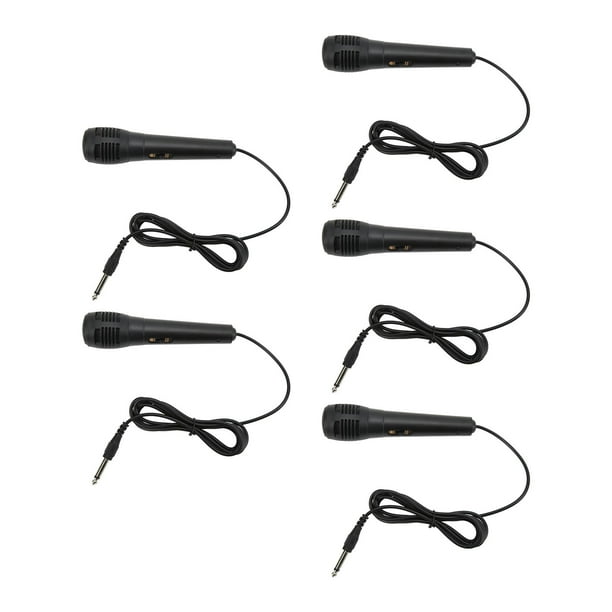 Micrófono De Mano Con Cable, Patrón De Captación En Forma De Corazón Con Cancelación De Ruido 6.5 Micrófono Para Conferencias Para Discursos Para Bodas Ccdes Antihowling Wired Handheld Microphone