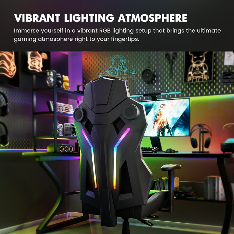 GTRACING LUFT-600 Gaming Chair with Bluetooth Speakers and
