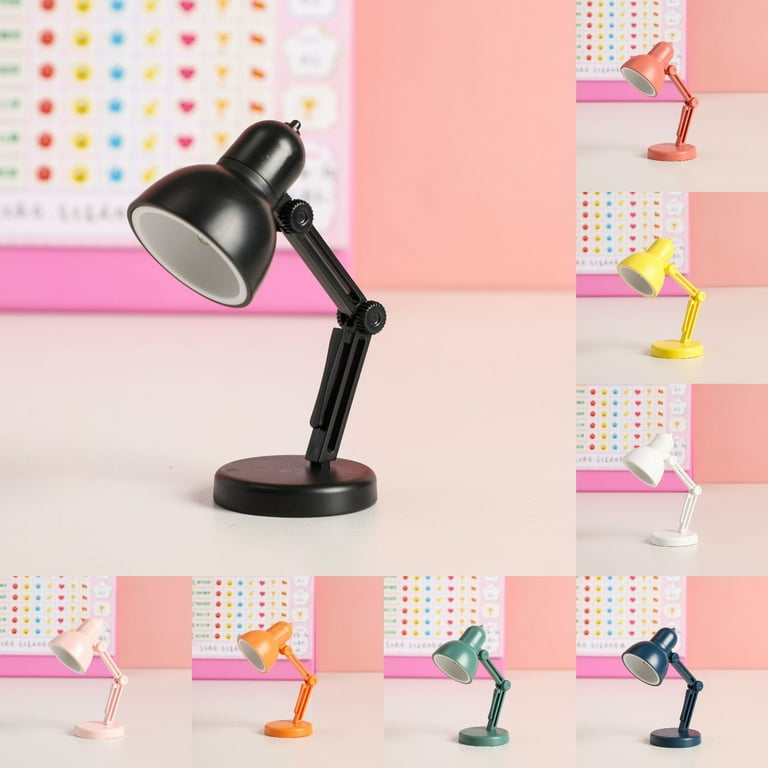 Kripyery Mini LED Reading Lamp Foldable Cute Lightweight Clip Eye