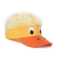 thumbnail image 2 of Sun Visor Cap with Fake Hair Baseball Cap for Women Men Hip Hop Cartoon Adjustable Wig Hair Hat, 2 of 6