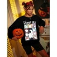 thumbnail image 3 of MOUSYA Halloween Sweatshirts for Women Halloween Shirts Oversized in My Spooky Era Sweatshirt Ghost Crewneck Pullover, 3 of 6