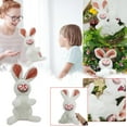 thumbnail image 2 of BallsFHK Crazy Bunny Cartoon Plush Doll Toy Gift Cartoon Style Children's Ragdoll Doll, 2 of 5