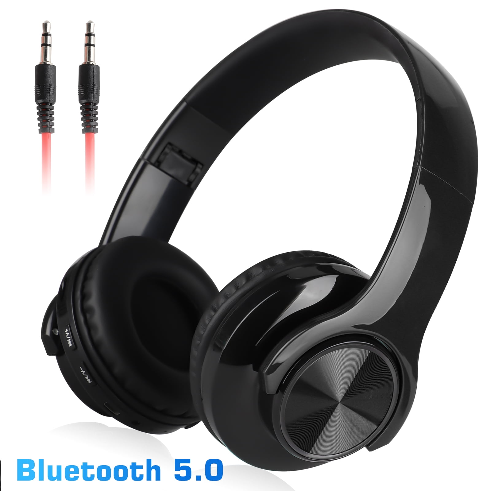 Bluetooth Headphones Noise Cancelling, Folding Stereo Wireless