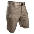 thumbnail image 2 of Wehilion Men's Extreme Motion Crossroad Cargo Short Classic Fit Elastic Waist Cargo Shorts Bottoms Summer Short Pants, 2 of 4