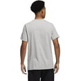 thumbnail image 2 of Adidas Mens Amplifier Regular Fit Cotton Tee EK0171 Medium Grey Heather 2XL, 2 of 6
