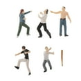thumbnail image 1 of Wweixi Modèle Peint à l'Échelle 1:64 Figurines en Résine Personnage Jouet Type C, 1 of 6