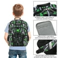 thumbnail image 4 of Minecraft Creepers 2-Piece 16" Premium Backpack & Lunch Kit Set For School And Travel, 4 of 7