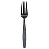Karat PS Plastic Extra Heavy Weight Fork - Black - 1,000 ct