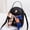 Black, variant on Mini Backpack for Women, PU Leather Small Backpack Cute Mini Daypack Shoulder Bag with Adjustable Shoulder Strap