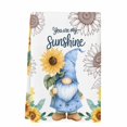 thumbnail image 2 of Sunflower Gnomes Kitchen Towels Set of 1, Summer Botanical Elegant Floral Absorbent Dish Towels for Kitchen, Microfiber Hand Towel, Quick Drying Tea Towel for Cleaning Decorative Dishcloths, 2 of 7
