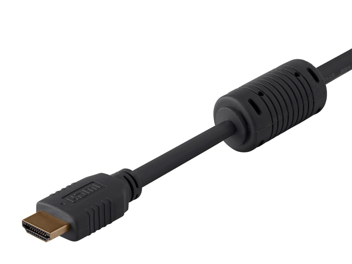 Monoprice HDMI Cable - 15 Feet - Black | 4K@60Hz, HDR, 18Gbps, YUV4:4:4 28AWG, Compatible with UHD TV and More - Select Series