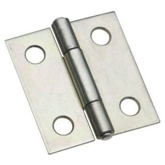 National Hardware - V518 1-1/2" Non-Removable Pin Narrow Utility Hinge - 2 Per Pack