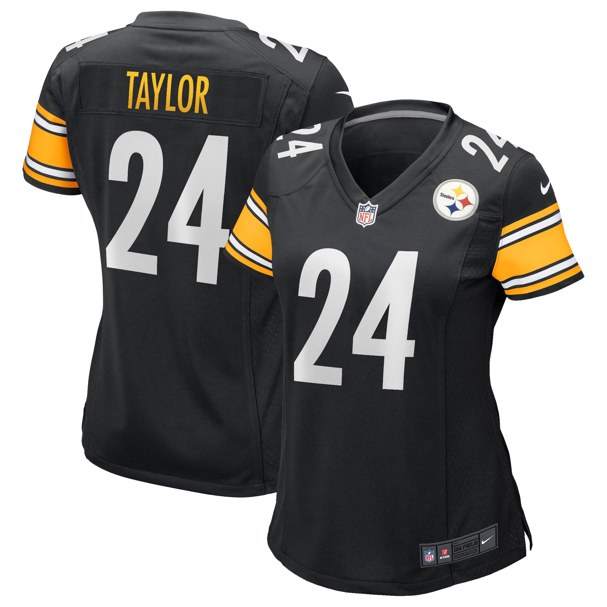 Women S Nike Ike Taylor Black Pittsburgh Steelers Game Retired Player Jersey Walmart Com