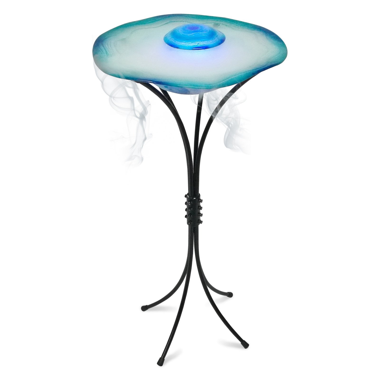 Xbrand Blue Floor Aromatherapy Mist Fountain/Aroma Diffuser w/ Inline