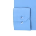 thumbnail image 4 of Berlioni Italy Men's Long Sleeve Premium Slim Fit Dress Shirt, 4 of 4