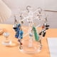 thumbnail image 5 of Percha para llavero, pequeña joyería, expositor de colgantes pequeños, estante de almacenamiento, estante giratorio, aro para el pelo, cuerda para la cabeza, acabado de escritorio, 5 of 6