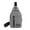 Grey, variant on Staron Clearance Under 5 Storage Bag & Travel Bag Small Sling Backpack Crossbody Trendy Sling Bag Water Resistant Casual Chest Bag Travel Bag for Women Men Boys