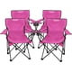 thumbnail image 2 of Sillas Camping y Playa Duralife plegable Portatil 2 Piezas Rosa, 2 of 9
