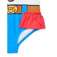 thumbnail image 3 of Character Toddler Girl Cosplay One- Piece Zip Swimsuit, Sizes 2T-5T, 3 of 3