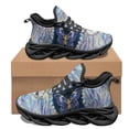 thumbnail image 1 of Zapatillas deportivas con cordones y diseño de mariposas y libélula, antideslizantes, transpirables, para mujer, para correr, para adultos, resistentes al desgaste, para caminar al aire libre, nuevas, 1 of 6