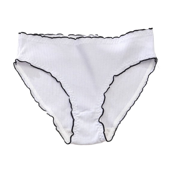 Ashirexll Plus Size Underwear for Women, Ladies Underwear Panties, Lace Double Crotch Thread Comfortable Breathable Underwear