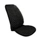 thumbnail image 2 of Funda de asiento de coche, protector de asientos delanteros de felpa, accesorios de interior, para coche Negro, 2 of 9