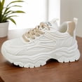 thumbnail image 4 of Zapatos para Correr Casuales Papá Deporte Gruesas Plataforma Mujer, 4 of 9