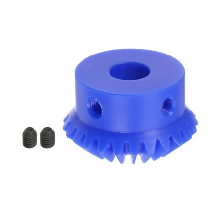 

Uxcell 1.5 Modulus 25 Teeth 10mm Inner Hole Plastic Tapered Bevel Gear