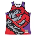 thumbnail image 2 of Men's Mitchell & Ness  Purple Toronto Raptors Big Face 5.0 Fashion Tank Top, 2 of 3