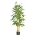 thumbnail image 4 of Nearly Natural 5253 Arbre en Soie de Bambou, 64 Pouces, Vert, 4 of 4