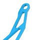 thumbnail image 2 of RC Car Battery Pressure Plate, Lightweight Aluminum Alloy, for Tamiya TT02, Blue, 2 of 4
