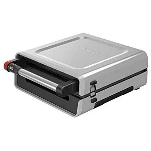 George Foreman - Smokeless Contact Grill in Stainless Steel