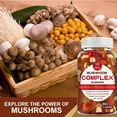 thumbnail image 2 of MENXI Organic Lions Mane Mushroom Gummies Extract Nootropic Brain Booster Promotes Memor Focus Health 60 Gummies, 2 of 7